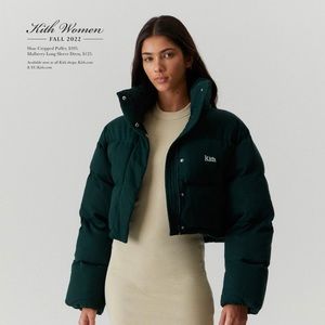 Fall/Winter 22 Kith Shae Cropped Puffer